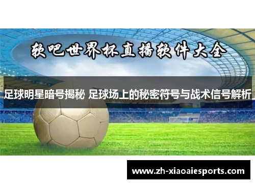 足球明星暗号揭秘 足球场上的秘密符号与战术信号解析